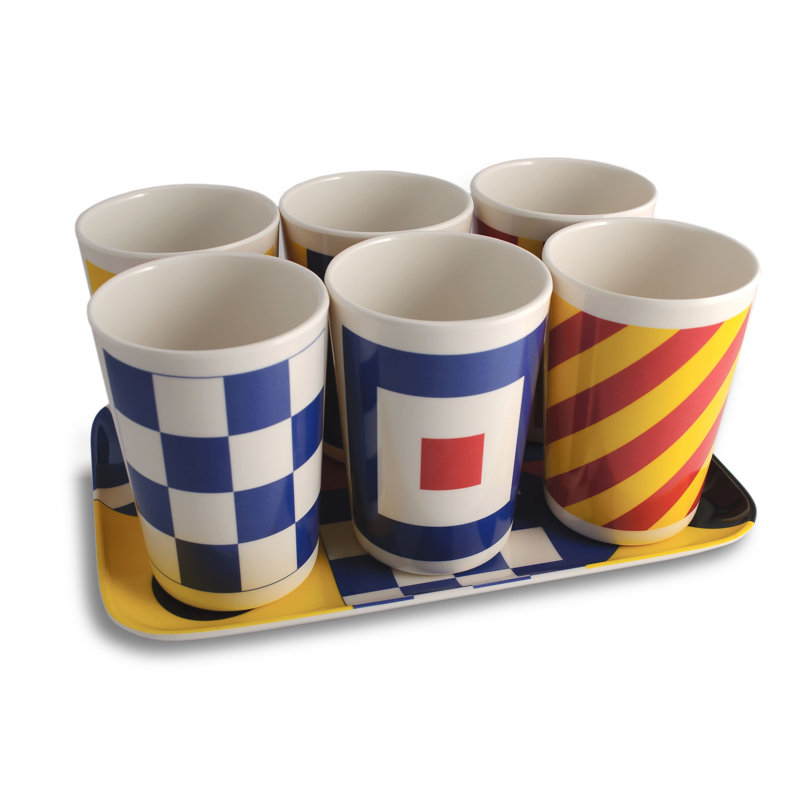 melamine beer glasses